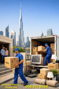 home moving with pickup truck dubai